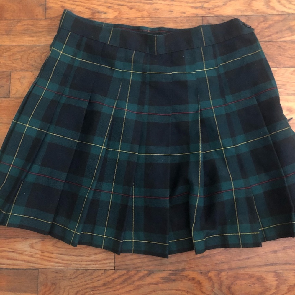 American Apparel Plaid Skirt